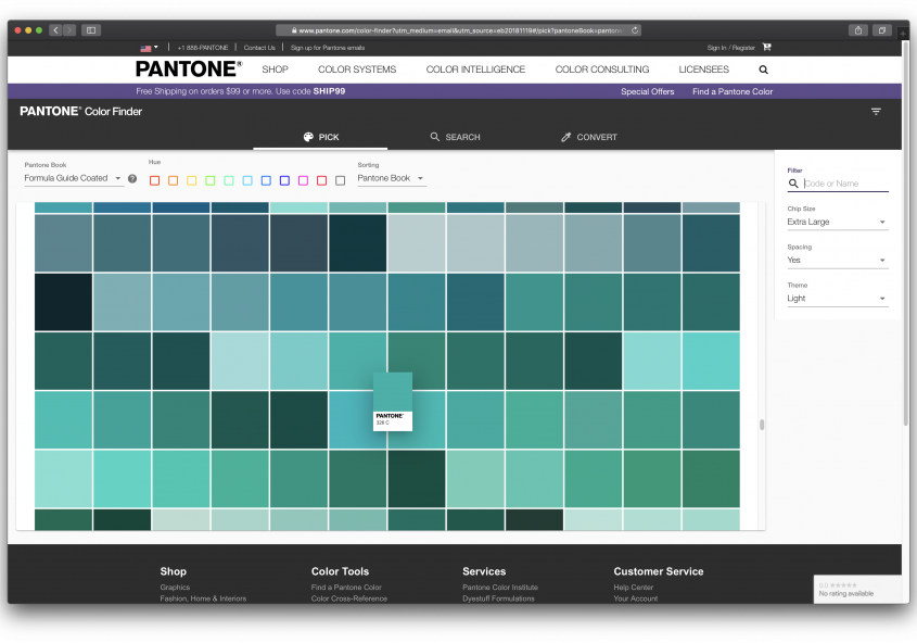 Pantone Color Finder